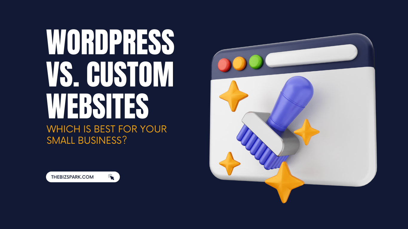 WordPress vs. Custom Website Blog Image