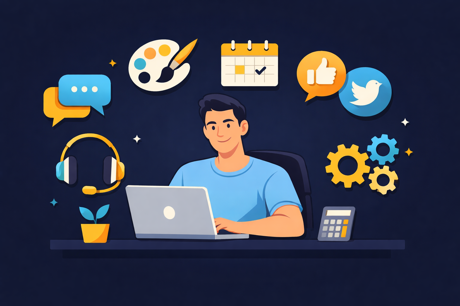 How to Run a One-Person Business with AI